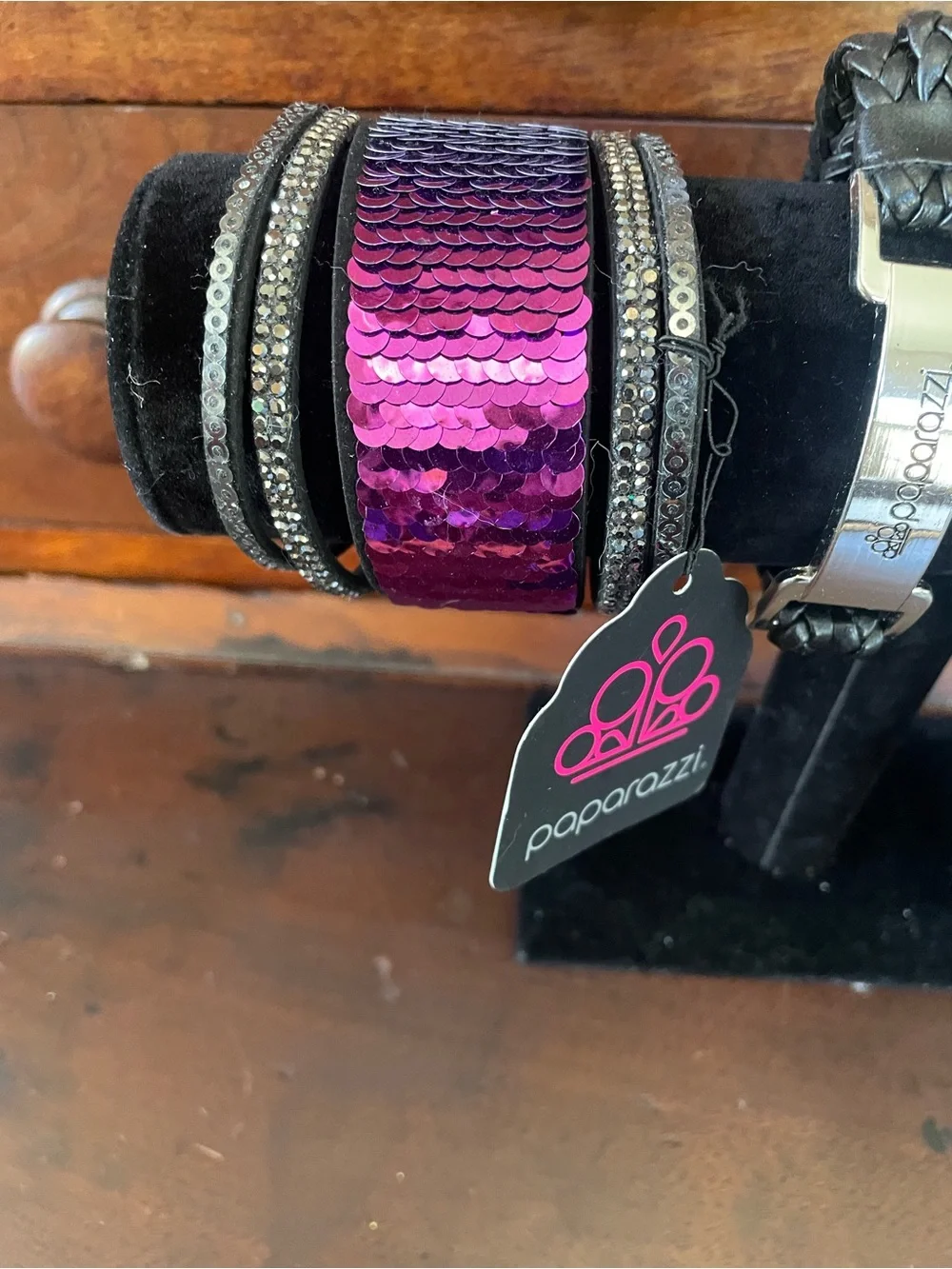 Four Piece paparazzi Bracelet Set. Mermaid Jewelry NWT